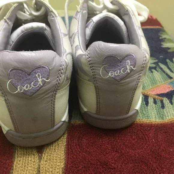 Authentic Coach Nova Signature Lace Up Fashion Sneakers - Picture 3 of 8